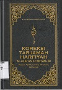 Image of Koreksi Tarjamah Harfiyah Al Qur'an Kemenag RI